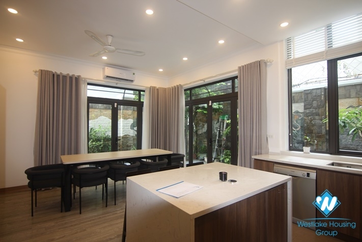 Fully furnished house for rent in Ciputra Compound, Tay Ho, Ha Noi